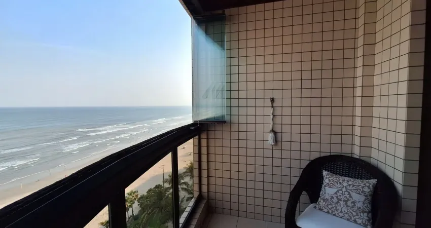 Apartamento Frente Mar 02 Dormitórios 01 Suíte, 01 Vaga de Garagem, A Venda no Bairro Vila Caiçara