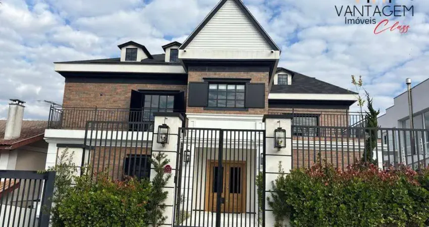 Casa com 4 dormitórios à venda, 479 m² por r$ 5.900.000,00 - santo inácio - curitiba/pr