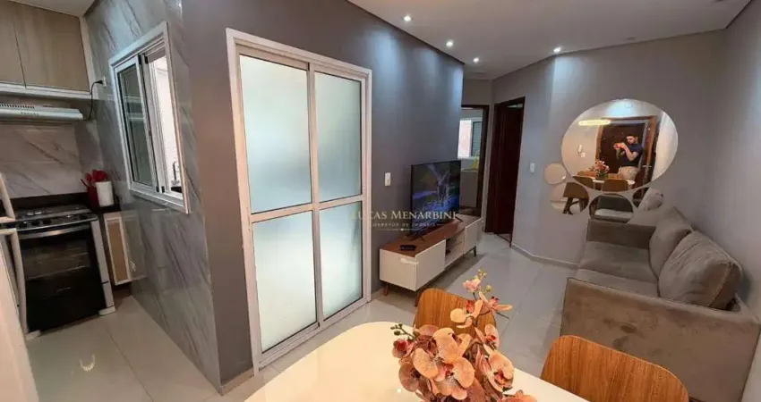 Apartamento com 2 dormitórios à venda, 44 m² por R$ 289.000 - Parque Capuava - Santo André/SP