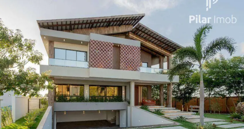 Casa com 4 dormitórios à venda, 300 m² por R$ 4.900.000,00 - Cidade Alpha, - Eusébio/CE