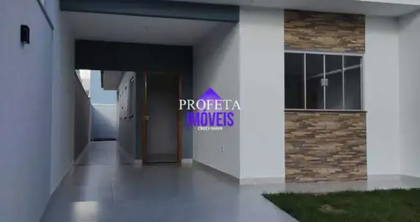 Casa Nova com 3 Dormitórios de 80m² no Jardim Três Lagoas - Maringá