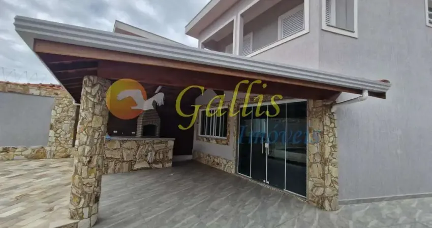 Casa para Venda em Praia Grande, Balneário Florida, 4 dormitórios, 4 suítes, 6 banheiros, 2 vagas