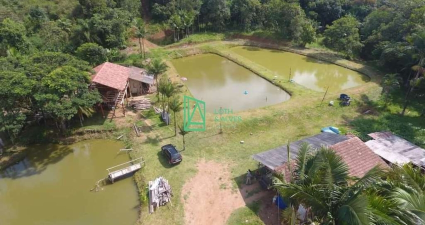 Sítio à venda, Alto Braço do bau, NAVEGANTES - SC-Sitio com 53m , 03 lagoas com peixe