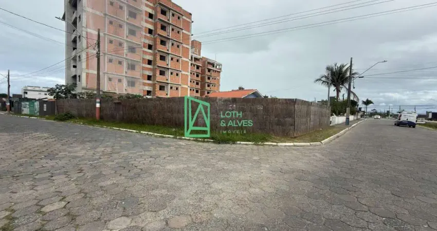 Terreno à venda, de esquina, ideal para comércios no gravatá, navegantes - sc