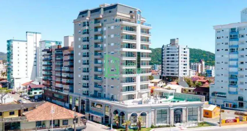 Apartamento frente mar, 2 suítes, área de lazer completa a venda, gravatá, navegantes - sc