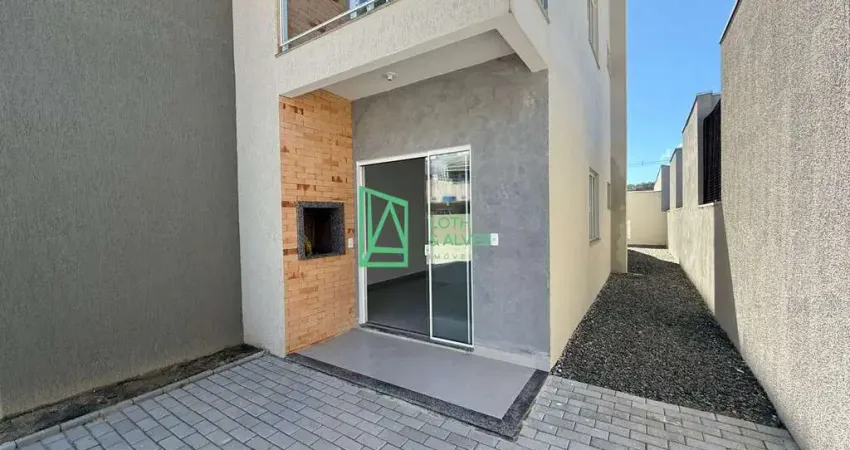 Apartamento à venda, nossa senhora de fátima, penha - sc-apartamento térreo com 02 dormitórios