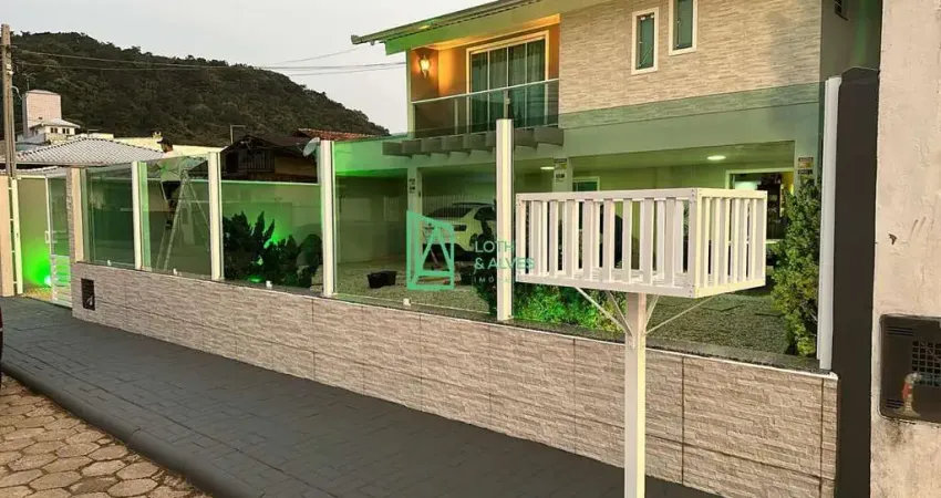 Casa à venda, gravatá, navegantes - sc-linda casa mobiliada na praia do gravatá com área gourmet,