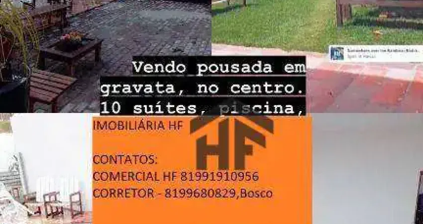 Pousada à venda, localizada em Gravatá, Pernambuco.