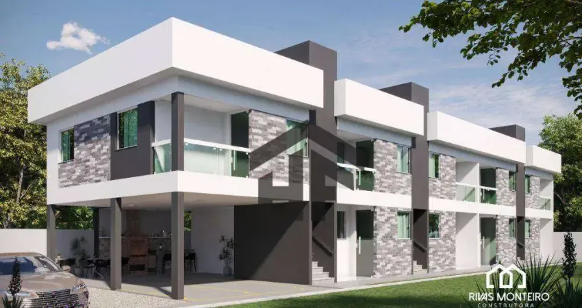 Casa de 50m² à venda, no Privê, localizado em Pau Amarelo, Paulista - Pernambuco.