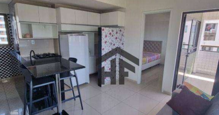 Apartamento de 39m² para alugar, com 1 quarto, localizado na Madalena, Recife - Pernambuco.