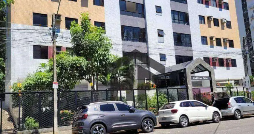 Apartamento de 125m² para alugar ou vender, com 3 quartos (2 suítes), localizado nas graças, recife - pernambuco.