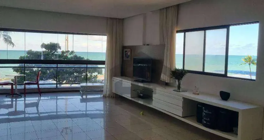 Apartamento de 165m² para alugar ou vender, com 3 quartos suítes, localizado em Boa Viagem, Recife - Pernambuco.