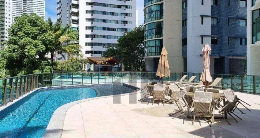 Apartamento de 137m² à venda, com 4 quartos (3 suítes), localizado em Boa Viagem, Recife - Pernambuco.