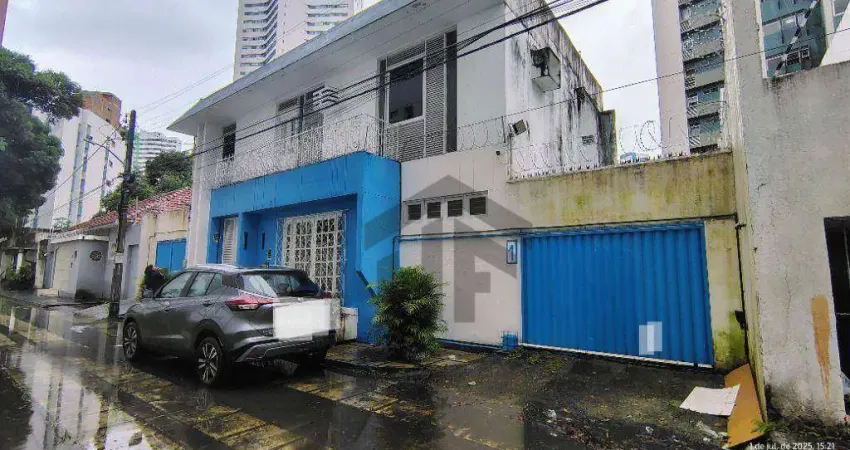 Casa comercial ou residencial de 350m² para alugar, com 4 quartos, localizado no Espinheiro, Recife - Pernambuco.