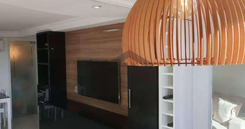 Apartamento de 62,49m² para alugar, com 2 quartos (1 suíte), localizado em boa viagem, recife - pernambuco.