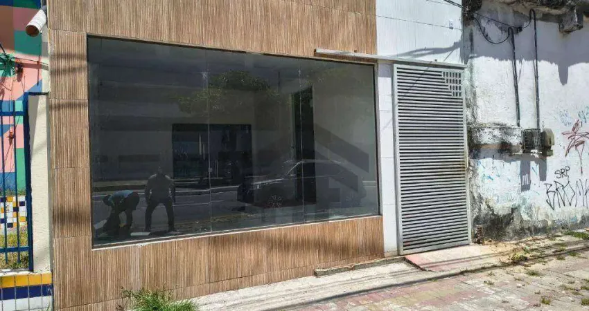 Loja comercial de 80m² para alugar, localizada na tamarineira, recife - pernambuco.