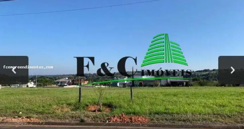 Terreno em Condomínio para Venda em Jaguariúna, Condomínio Residencial Lago da Barra
