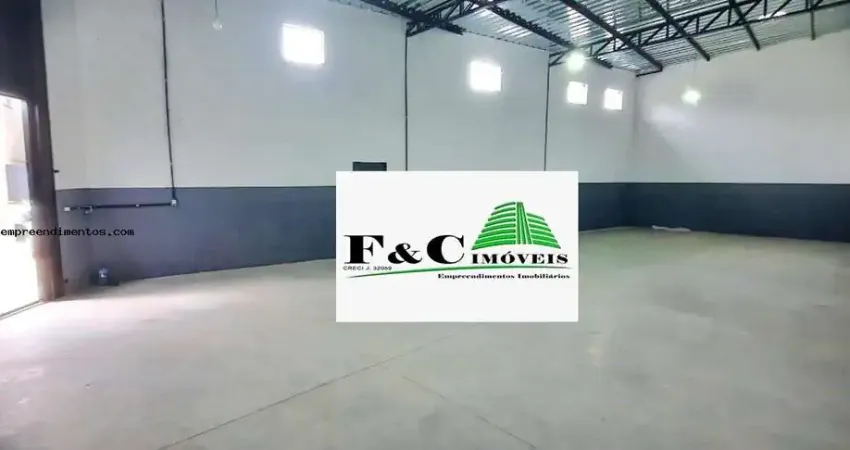 Barracão para locação em limeira, jardim porto real iv, 2 banheiros