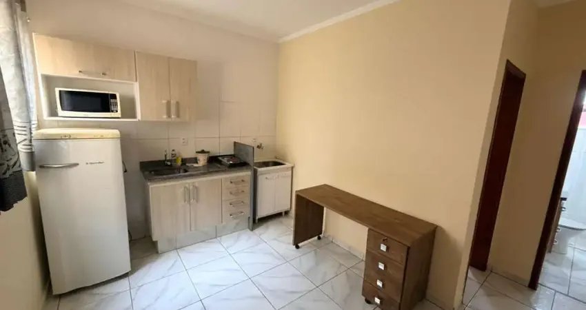 Kitnet para Locação em Limeira, Jardim São Paulo, 1 dormitório, 1 banheiro, 1 vaga