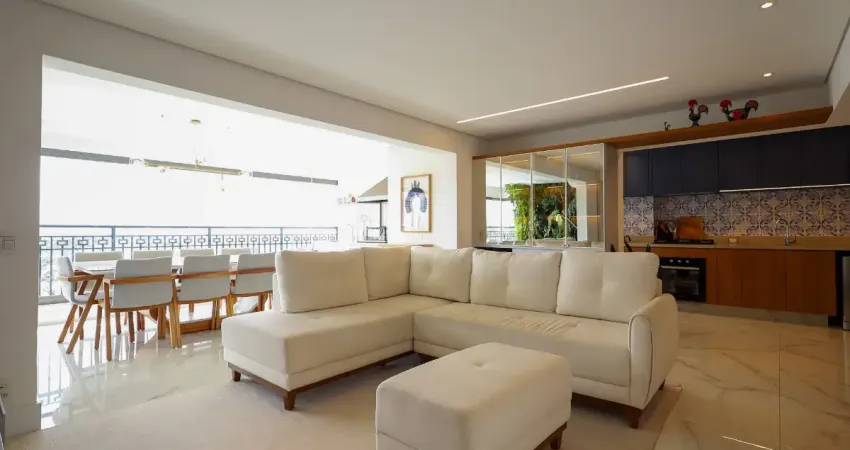 Apartamento para venda em Chácara Santo Antonio com 3 quartos, sendo 3 suítes , 138m², mobiliado.