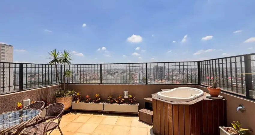 Cobertura para venda em Vila Mascote com 2 quartos, sendo 2 suítes , 136m²