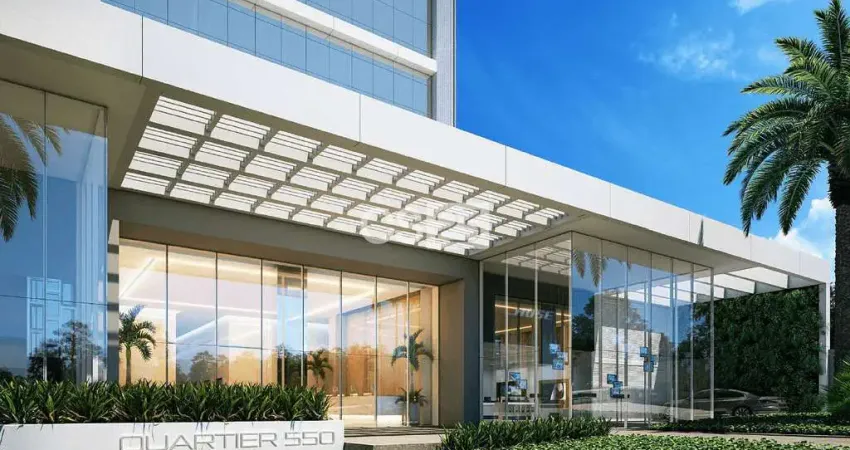 Sala Comercial com 68,42 m² para Locação na Gleba Fazenda Palhano – Londrina - Edifício Quartier 55