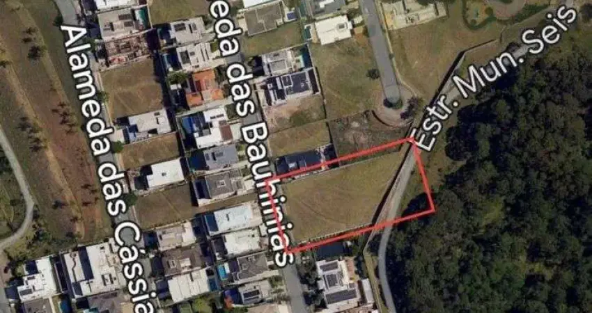 Terreno em condomínio fechado à venda na Alameda das Bauhínias, Tamboré, Santana de Parnaíba