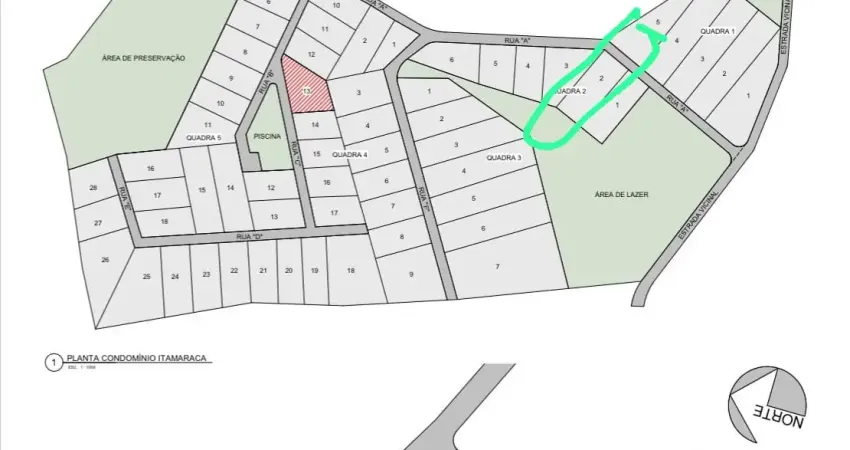 Lote de 600 m² no condomínio itamaracá em antonina – natureza, tranquilidade e ótima localização