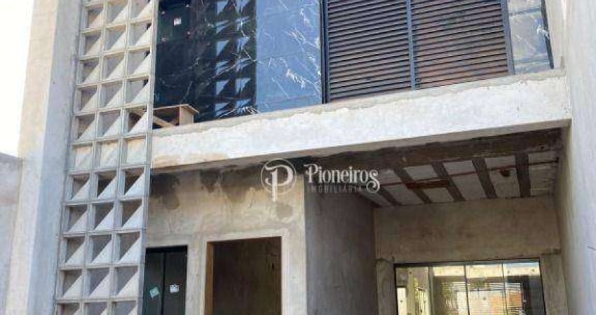 Sobrado com 3 dormitórios à venda, 143 m² por R$ 650.000 - Londrina/PR