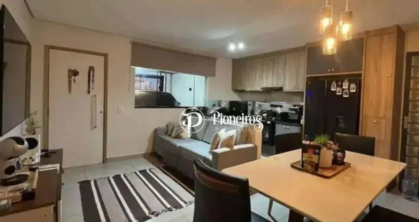 Casa com 2 dormitórios à venda, 65 m² por r$ 300.000,00 - residencial vila romana - londrina/pr