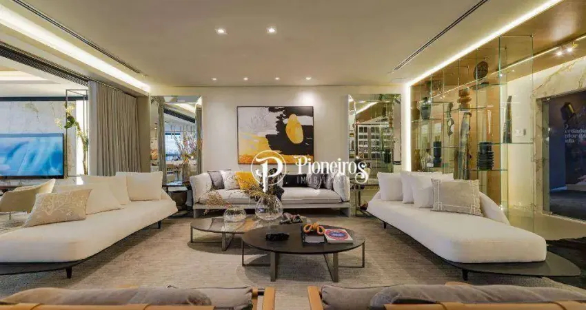 Apartamento com 4 dormitórios à venda, 351 m² por r$ 3.570.000 - jardim são jorge - londrina/pr