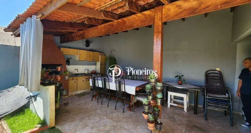 Casa com 2 dormitórios à venda, 106 m² por r$ 405.000,00 - jardim portal dos pioneiros - londrina/pr