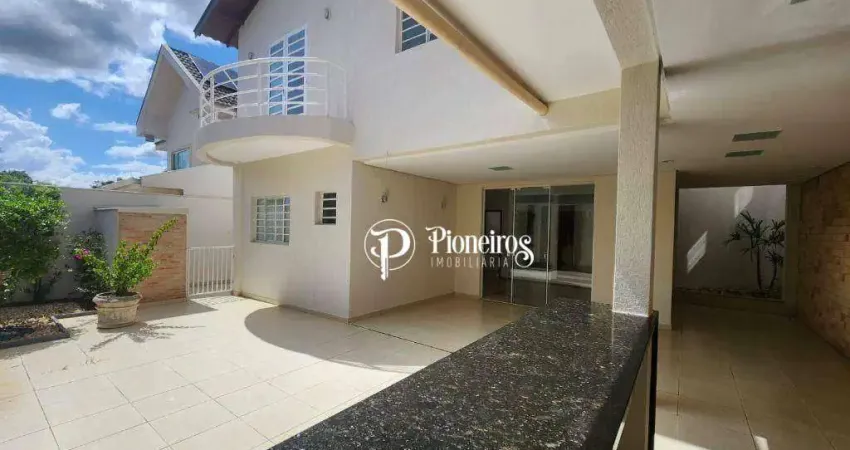 Casa com 3 dormitórios à venda, 227 m² por r$ 1.510.000 - condomínio vale do arvoredo - londrina/pr