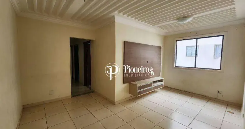 Apartamento com 3 dormitórios para alugar, 50 m² por r$ 1.800/mês - vila ziober - londrina/pr