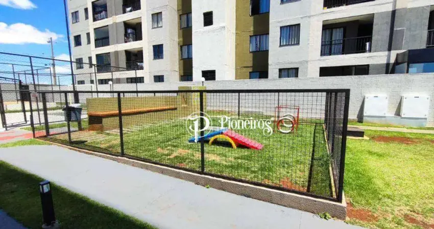 Apartamento com 2 dormitórios para alugar, 48 m² por r$ 1.700/mês - jardim olímpico - londrina/pr