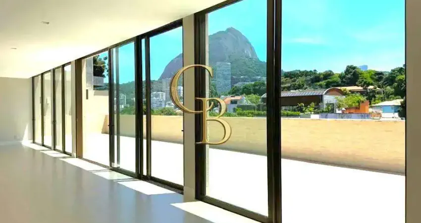 Cobertura Linear 460m² no Leblon | 4 Suítes, Andar Inteiro, Vista Panorâmica