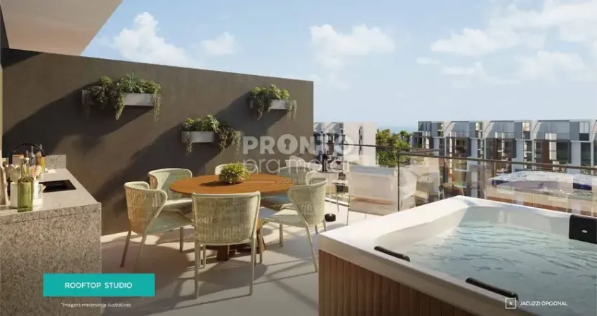 Praia dos Carneiros - Apartamento à venda 46 metros - 2 Quartos - 1 Suíte - 1 Garagem - Tamandaré, PE