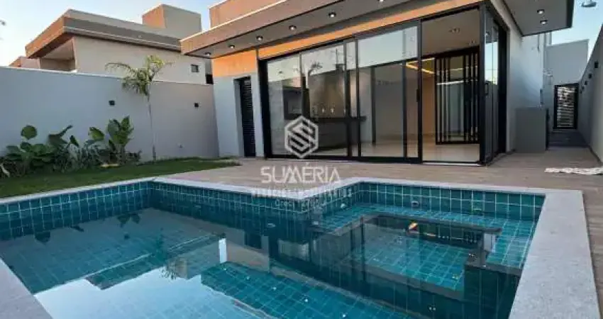 Sobrado com 3 suítes com gourmet separado no condomínio florais do parque codigo: 135355