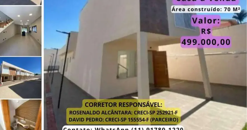 Casa para Venda em Cajamar, Ipês (Polvilho), 2 dormitórios, 2 suítes, 3 banheiros, 2 vagas