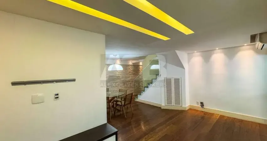 Cobertura à venda na Lagoa, 3 quartos, 180m2, Almeida Godinho, 1 vaga.