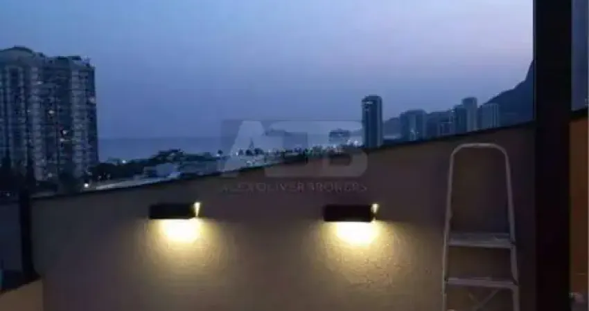 Cobertura à venda em São Conrado, 125m2, 2quatos, 2Vagas, Vista Mar!