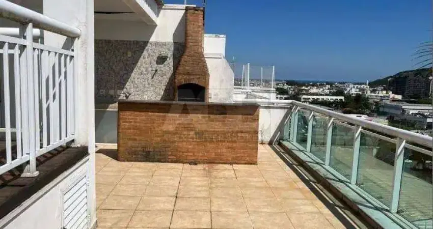 Cobertura à venda no Recreio dos bandeirantes, 2 quartos, 2 vagas, 130m2.