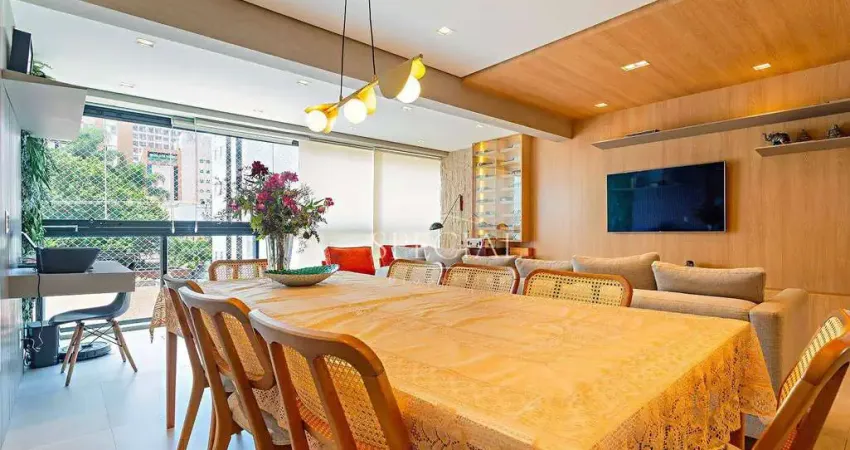 Apartamento à venda, 123 m2, 3 suítes, reformado, 3 vagas e lazer completo!