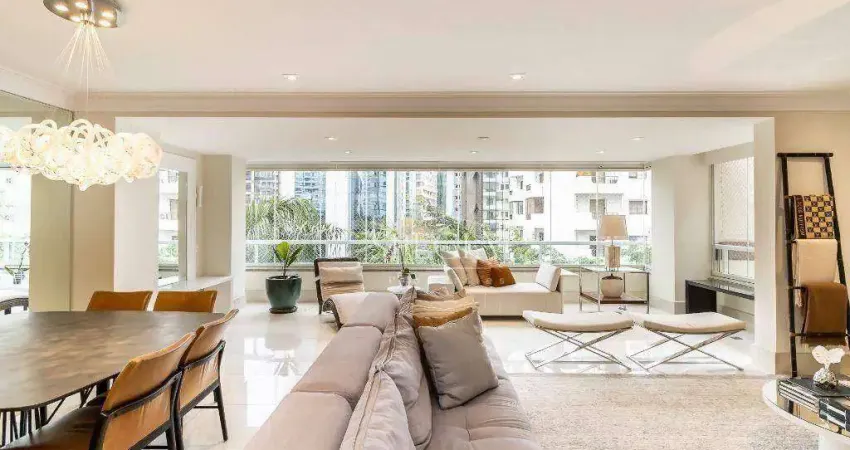 Apartamento com 4 dormitórios à venda, 188 m² - itaim bibi - são paulo/sp