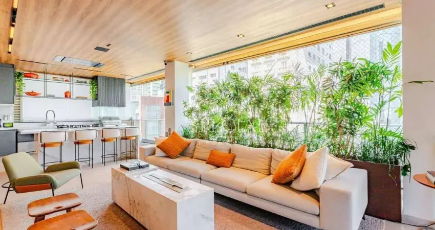 Apartamento de alto padrão à venda no jardim paulista — 4 suítes, lazer completo