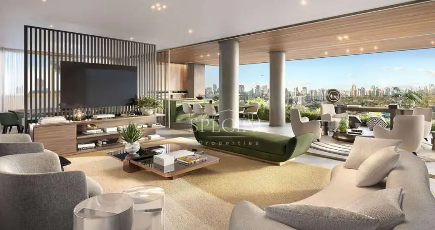 Apartamento à venda 500m², andar alto, projeto jacobsen arquitetura, 5 suítes, 5 vagas e lazer