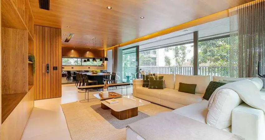 Apartamento garden sofisticado na vila nova conceição – 246 m² com área externa privativa