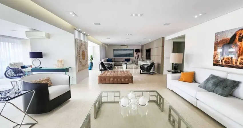 Apartamento com 3 dormitórios à venda, 335 m² - moema - são paulo/sp