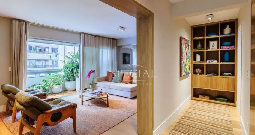 Apartamento com 3 dormitórios à venda, 198 m² jardim europa - são paulo/sp