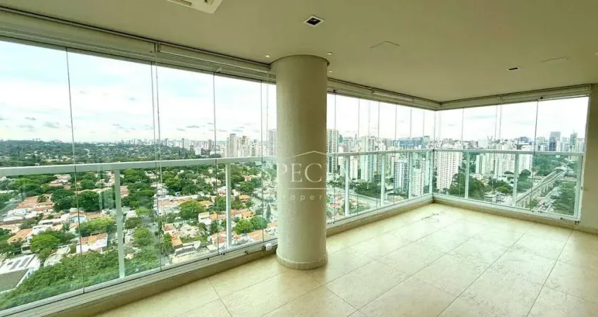 Apartamento com 3 dormitórios à venda, 250 m² - campo belo - são paulo/sp